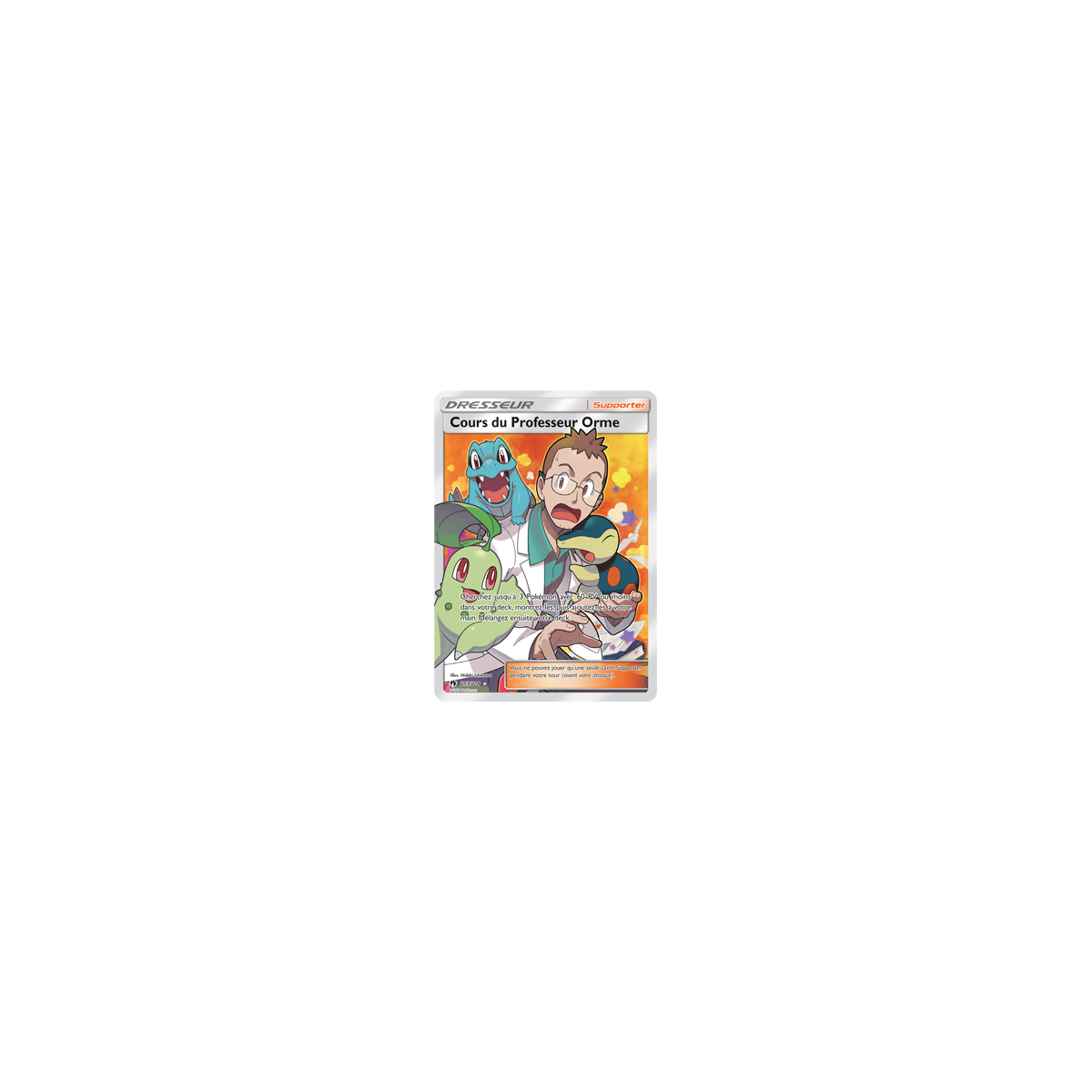 Cours du Professeur Orme 213/214 : Joyau Ultra rare de l'extension Pokémon Tonnerre Perdu