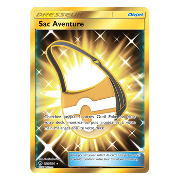 Sac Aventure 228/214 : Joyau Holographique rare de l'extension Pokémon Tonnerre Perdu