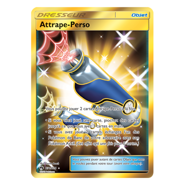 Découvrez Attrape-Perso, carte Holographique rare de la série Tonnerre Perdu