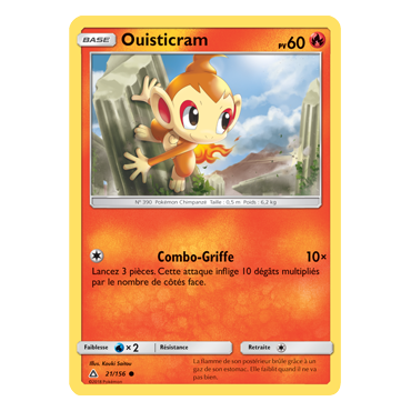 Ouisticram 21/156 : Joyau Commune de l'extension Pokémon Ultra-Prisme