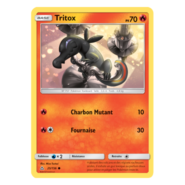 Carte Tritox - Commune de Pokémon Ultra-Prisme 25/156