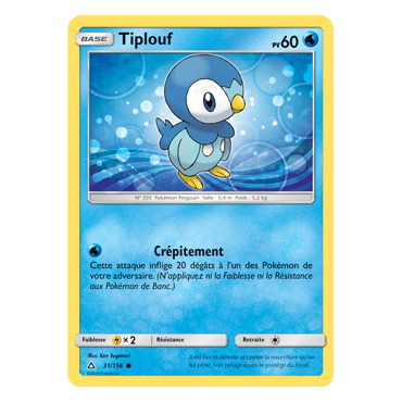 Découvrez Tiplouf, carte Commune de la série Ultra-Prisme