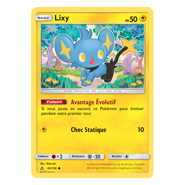 Découvrez Lixy, carte Commune de la série Ultra-Prisme
