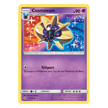 Carte Cosmovum - Peu commune de Pokémon Ultra-Prisme 61/156