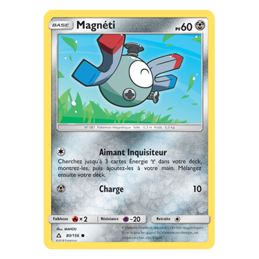 Découvrez Magnéti, carte Commune de la série Ultra-Prisme