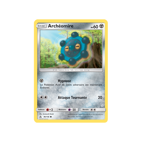 Carte Archéomire - Commune de Pokémon Ultra-Prisme 86/156