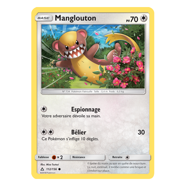 Découvrez Manglouton, carte Commune de la série Ultra-Prisme