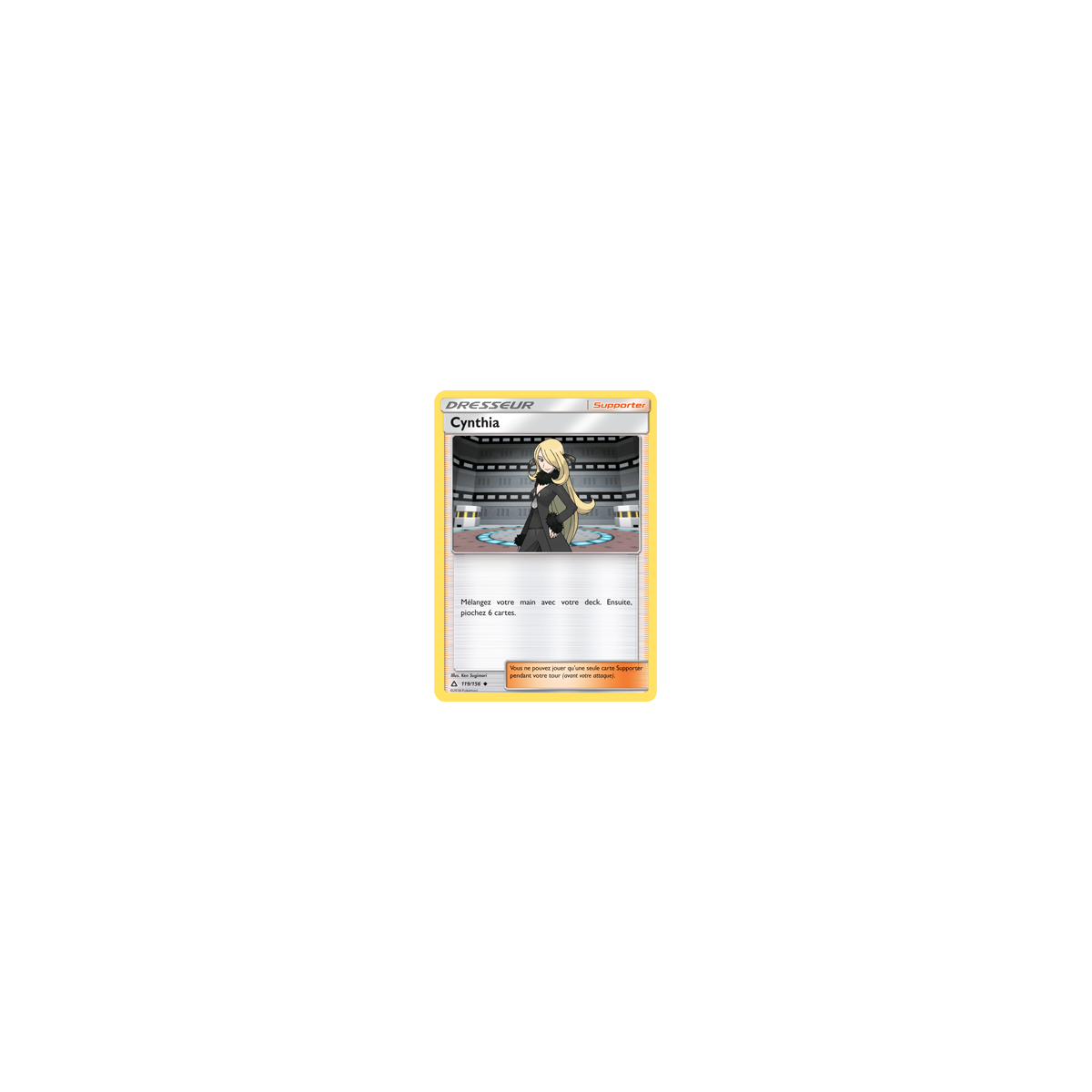 Cynthia 119/156 : Joyau Peu commune de l'extension Pokémon Ultra-Prisme