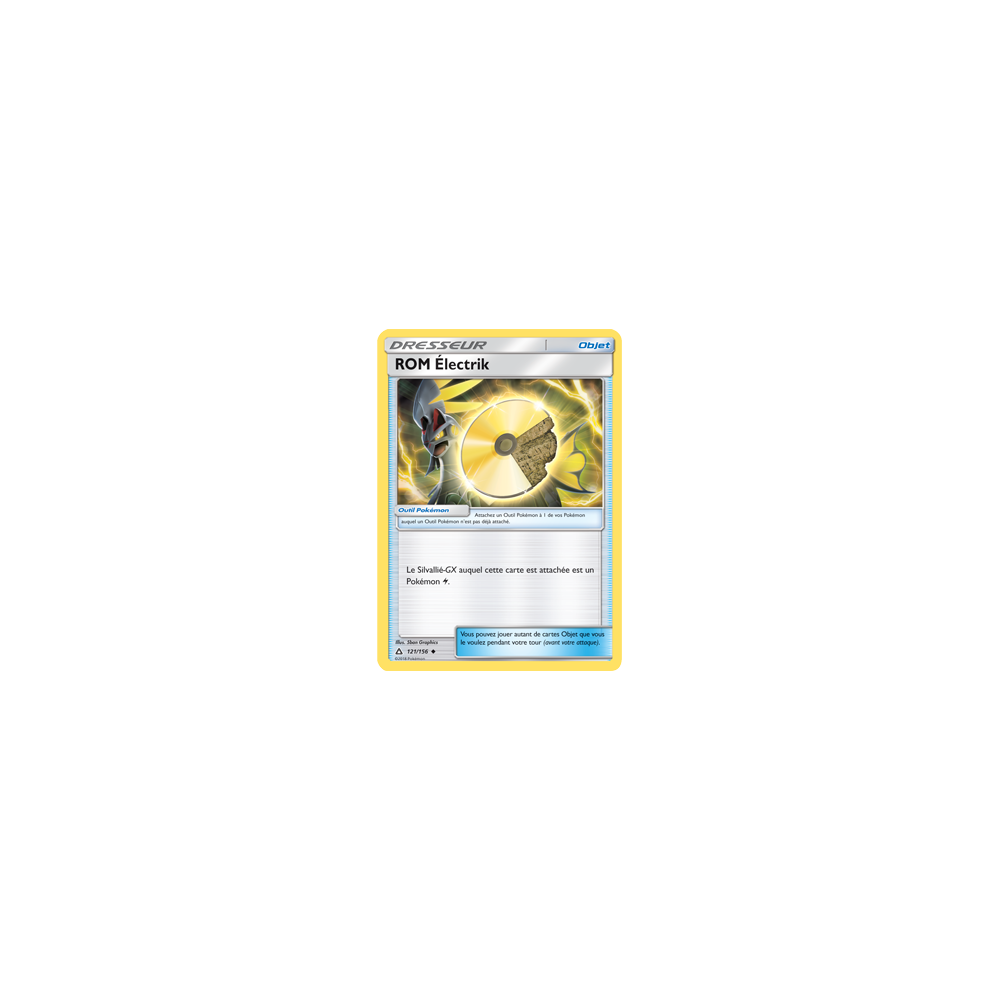 ROM Électrik 121/156 : Joyau Peu commune de l'extension Pokémon Ultra-Prisme