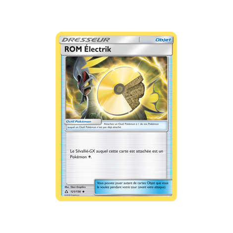 ROM Électrik 121/156 : Joyau Peu commune de l'extension Pokémon Ultra-Prisme