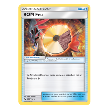 Découvrez ROM Feu, carte Peu commune de la série Ultra-Prisme