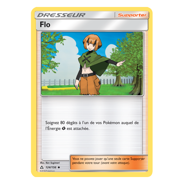 Flo 124/156 : Joyau Peu commune de l'extension Pokémon Ultra-Prisme