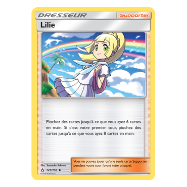 Lilie 125/156 : Joyau Peu commune de l'extension Pokémon Ultra-Prisme