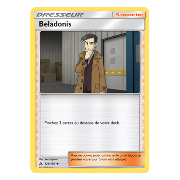 Carte Beladonis - Peu commune de Pokémon Ultra-Prisme 126/156