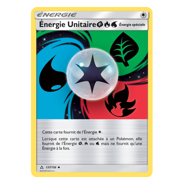 Carte Énergie Unitaire - Peu commune de Pokémon Ultra-Prisme 137/156