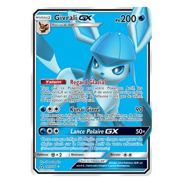 Carte Givrali - Ultra rare de Pokémon Ultra-Prisme 141/156