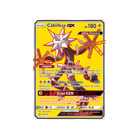 Câblifère 142/156 : Joyau Ultra rare de l'extension Pokémon Ultra-Prisme