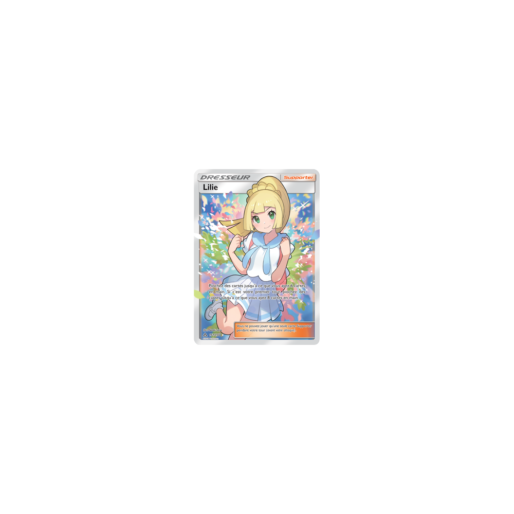 Carte Lilie - Ultra rare de Pokémon Ultra-Prisme 151/156