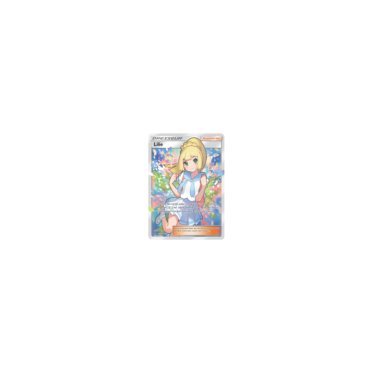 Carte Lilie - Ultra rare de Pokémon Ultra-Prisme 151/156