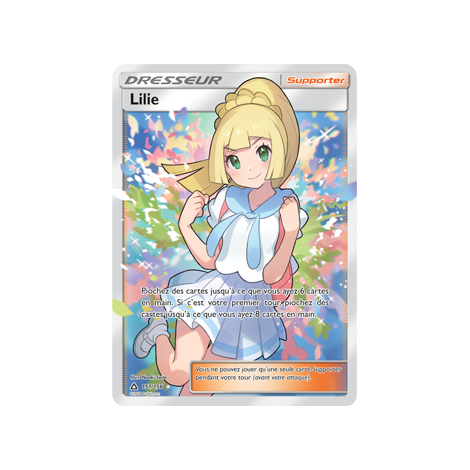 Carte Lilie - Ultra rare de Pokémon Ultra-Prisme 151/156