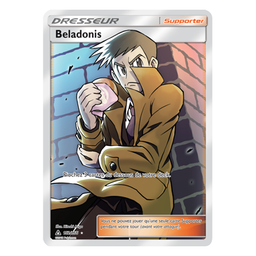 Beladonis 152/156 : Joyau Ultra rare de l'extension Pokémon Ultra-Prisme