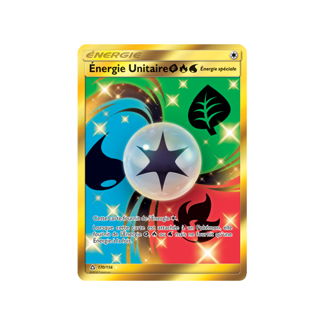 Énergie Unitaire 170/156 : Joyau Holographique rare de l'extension Pokémon Ultra-Prisme