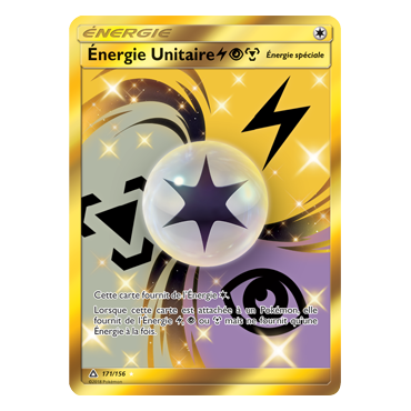 Découvrez Énergie Unitaire, carte Holographique rare de la série Ultra-Prisme