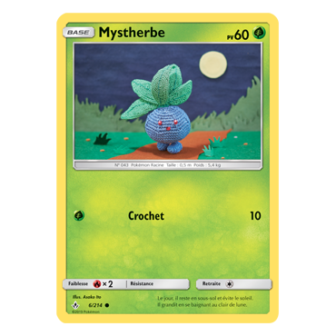 Carte Mystherbe - Commune de Pokémon Alliance Infaillible 6/214