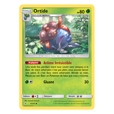 Découvrez Ortide, carte Peu commune de la série Alliance Infaillible