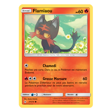 Découvrez Flamiaou, carte Commune de la série Alliance Infaillible