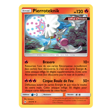 Découvrez Pierroteknik, carte Rare de la série Alliance Infaillible