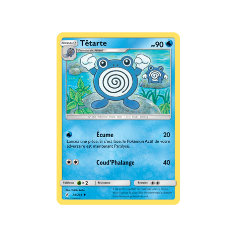 Carte Têtarte - Peu commune de Pokémon Alliance Infaillible 38/214