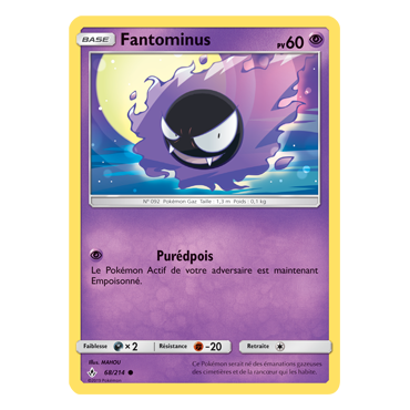 Découvrez Fantominus, carte Commune de la série Alliance Infaillible