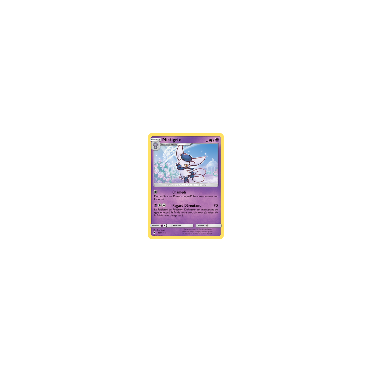 Mistigrix 80/214 : Joyau Rare de l'extension Pokémon Alliance Infaillible