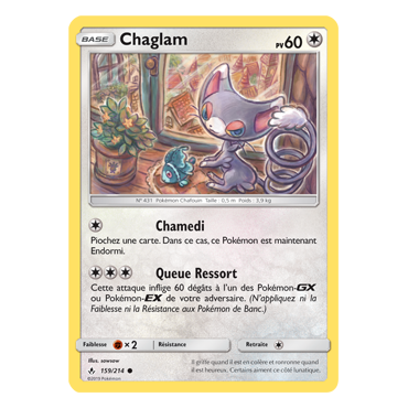 Découvrez Chaglam, carte Commune de la série Alliance Infaillible