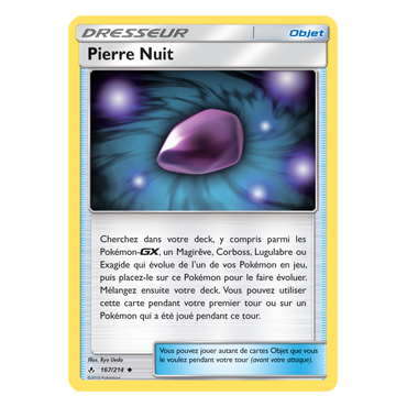 Découvrez Pierre Nuit, carte Peu commune de la série Alliance Infaillible