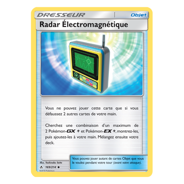 Carte Radar Électromagnétique - Peu commune de Pokémon Alliance Infaillible 169/214