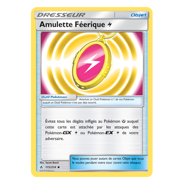 Amulette Féerique 172/214 : Joyau Peu commune de l'extension Pokémon Alliance Infaillible