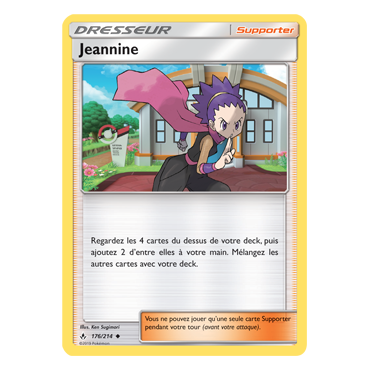 Jeannine 176/214 : Joyau Peu commune de l'extension Pokémon Alliance Infaillible