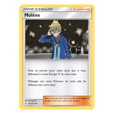 Molène 181/214 : Joyau Peu commune de l'extension Pokémon Alliance Infaillible