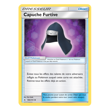 Découvrez Capuche Furtive, carte Peu commune de la série Alliance Infaillible