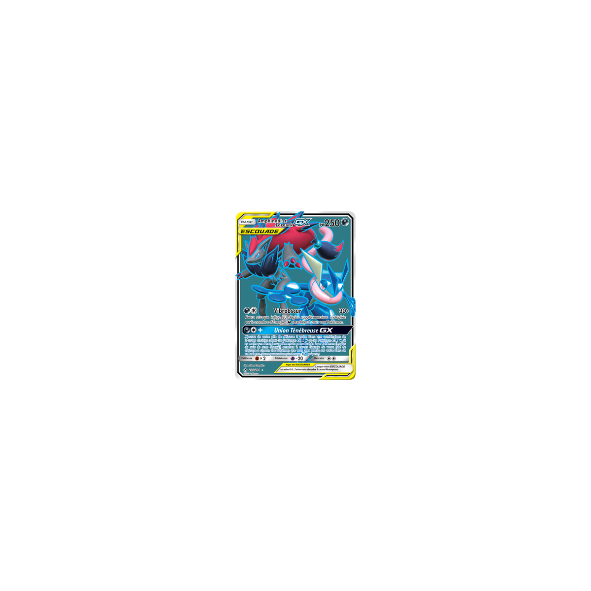 Découvrez Amphinobi et Zoroark, carte Ultra rare de la série Alliance Infaillible