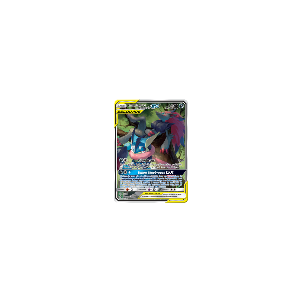 Découvrez Amphinobi et Zoroark, carte Ultra rare de la série Alliance Infaillible