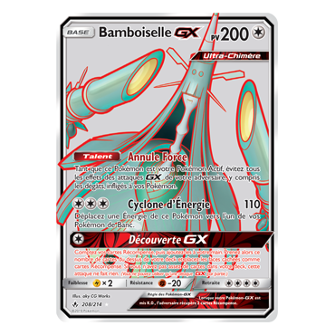 Bamboiselle 208/214 : Joyau Ultra rare de l'extension Pokémon Alliance Infaillible