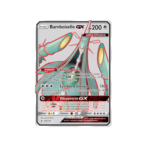 Bamboiselle 208/214 : Joyau Ultra rare de l'extension Pokémon Alliance Infaillible