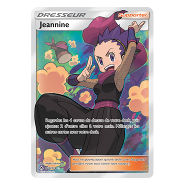 Découvrez Jeannine, carte Ultra rare de la série Alliance Infaillible