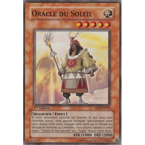 Oracle du Soleil ABPF-FR019