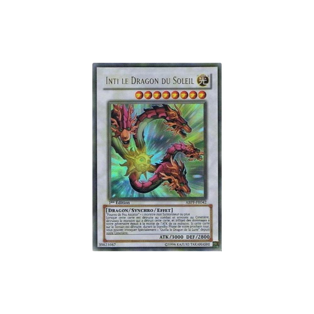 Inti le Dragon du Soleil ABPF-FR042