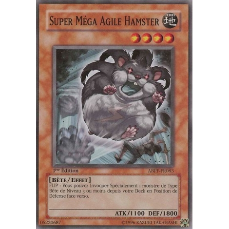 Super Méga Agile Hamster ABPF-FR083
