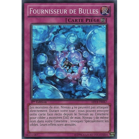 Fournisseur de Bulles ABYR-FR067